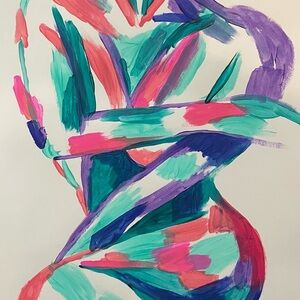 Abstract Colorful Art Print